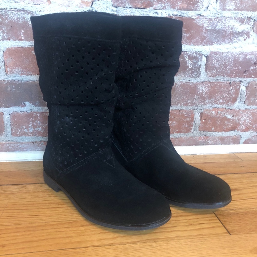 TOMS Suede Slouchy Boots